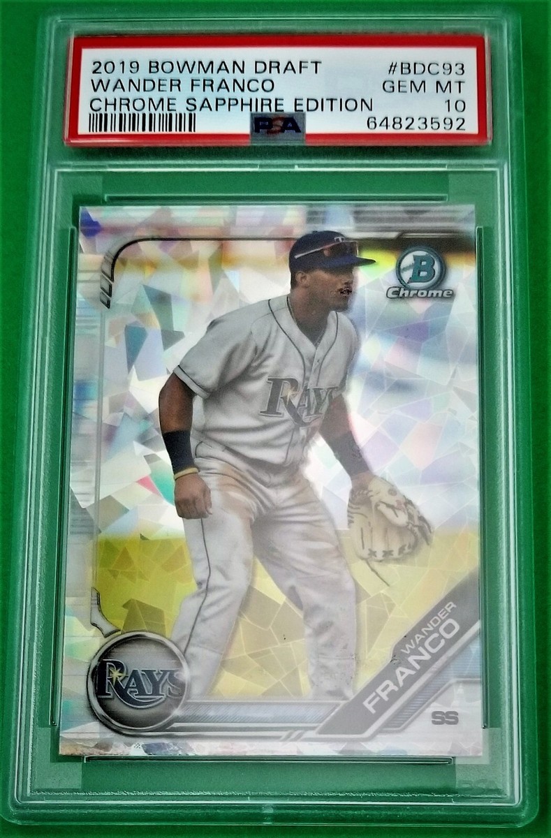 WANDER FRANCO 2019 Bowman Draft Chrome Sapphire Edition RC WANDER FRANCO 2019 Bowman Draft Chrome Sapphire Edition RC