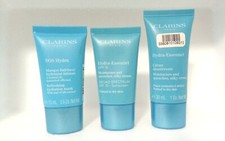 Clarins Hydra-Essentiel Silky Cream Moizturizer mask 3 pcs Travel size
