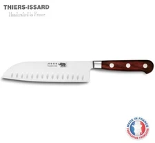Thiers-Issard Sabatier Stainless Steel Santoku 17cm Red Stamina Made in France