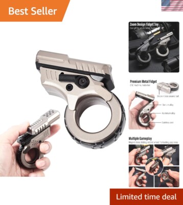 Zoom Fidget Toys for Adults, Premium Metal Magnetic Slider, Small