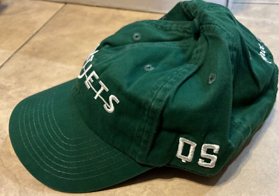 The BONEZ Nロゴキャップ グリーン NetJets QS Since 1986 Golf Hat Cap Green w/ White Logo Adjustable
