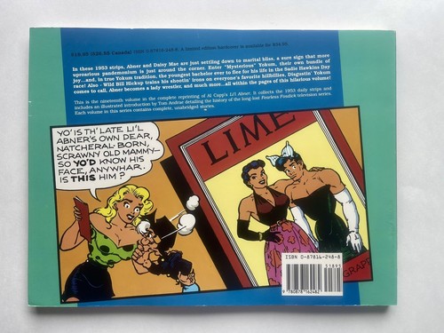 Li'l Abner Dailies Vol 19 1953 Al Capp 1994 Kitchen Sink Birth of Yokum! NM - Picture 2 of 5