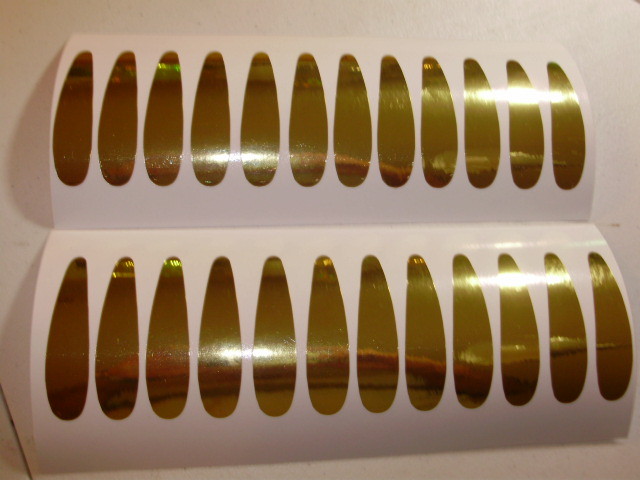 Moonscape UV Clear Trolling Spoon Lure Tape - Die-Cut Reflective Tape For Fishing Lures