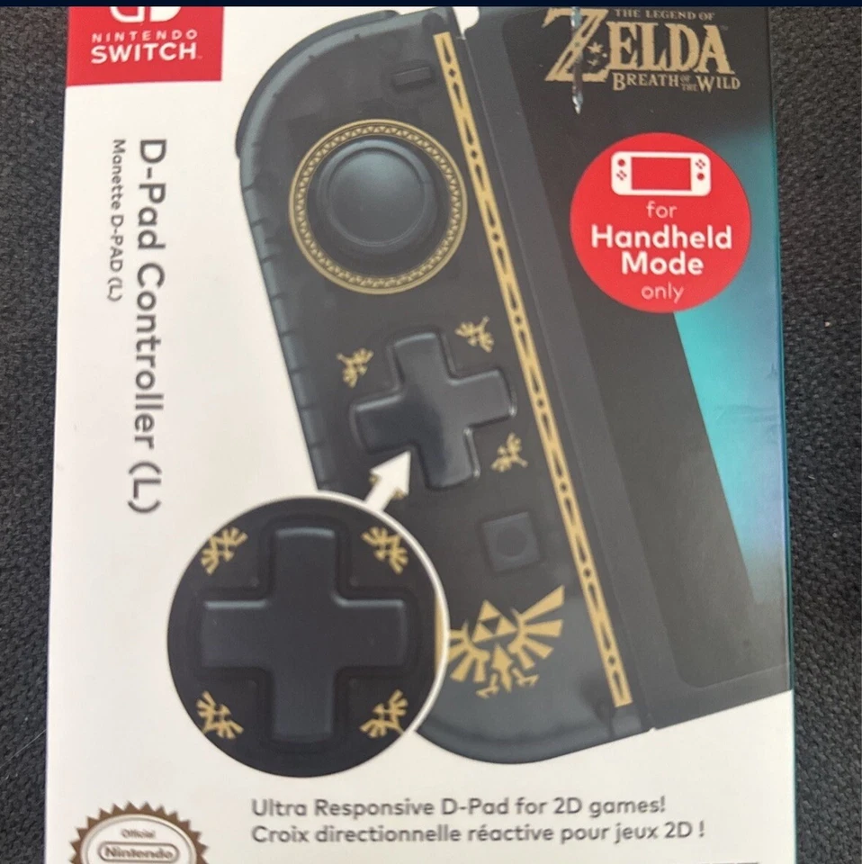 Nintendo Switch Joy-con Skyward Sword Edition , With Zelda And Mario Dpad Joycon - Image 3 of 3
