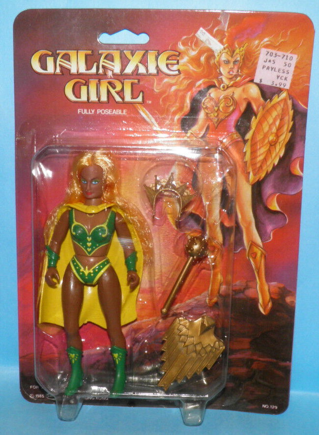 サマナーズウォー ローラフィギュア 1985 Soma Woolworths Galaxie Girl Empress Galaxa She Ra Knock Off