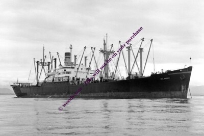 mc1512 - USA Cargo Ship - Del Mundo , gebaut 1944 - Foto 6x4