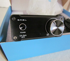 Smsl Sa-36a Pro Audio Stereo Digital Audio Amplifier - Black