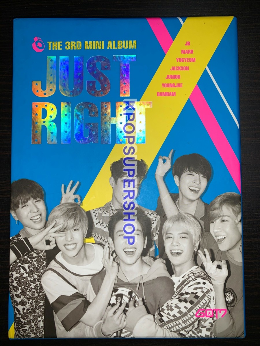 Got7 3rd Mini Album Just Right CD Great No Photocard OOP | eBay