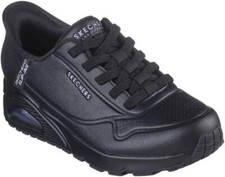 Skechers Shoes Women Slip Ins Black Air Memory Foam Sport Comfort sneaker 177112