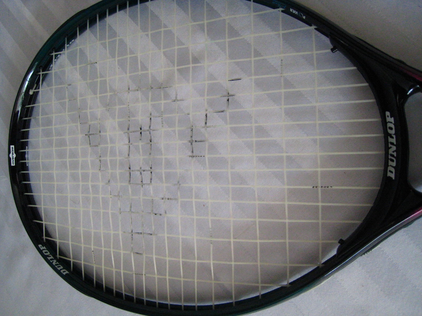 Raquette Tennis Dunlop Power Plus 105 - Taille 4 3/8 - Aluminium Légère - Neuf