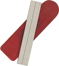 Eze-Lap Diamond Fine Grit Knife Sharpener w/ Leather Pouch 46F
