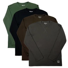 Buffalo Outdoors® Workwear Men's Long Sleeve Thermal Crewneck