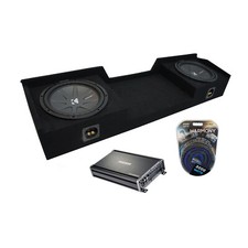 1999-2006 GMC Sierra Ext Cab Truck Kicker CompR CWR10 Dual 10" Sub Box CX1200.1