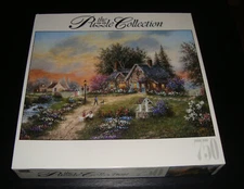 Stoney Brook Cottage Rose Art  750 Piece Jigsaw Puzzle Sealed  18x26"