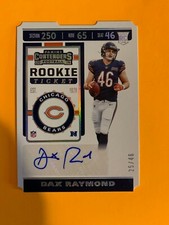 2019 PANINI CONTENDERS DAX RAYMOND AUTOGRAPH ROOKIE TICKET 25/46
