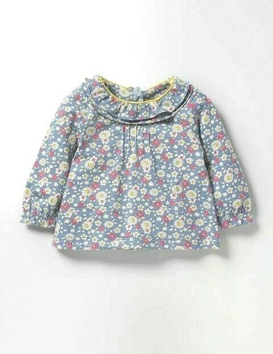 New Girls Blouse Tops New Ex Boden Age 3 6 9 12 18 24 Months RRP £18 100% Cotton - Picture 10 of 19