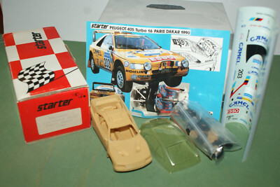 Starter 1/43 Peugeot Paris Dakar Raid 1990 resin model kit
