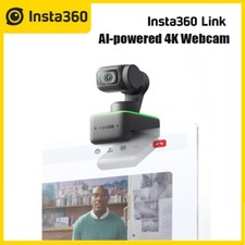 Insta360 Link AI-powered 4K Webcam for HD Live Streaming Game Video Conference