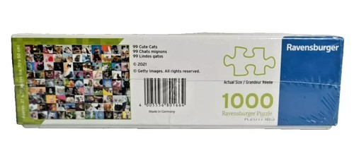 Ravensburger 99 CUTE CATS 1000 Piece Jigsaw Puzzle NEW - Rare!!! - Picture 5 of 5