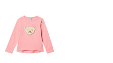 STEIFF Long Sleeve Shirt, Morning Glory (Pink...
