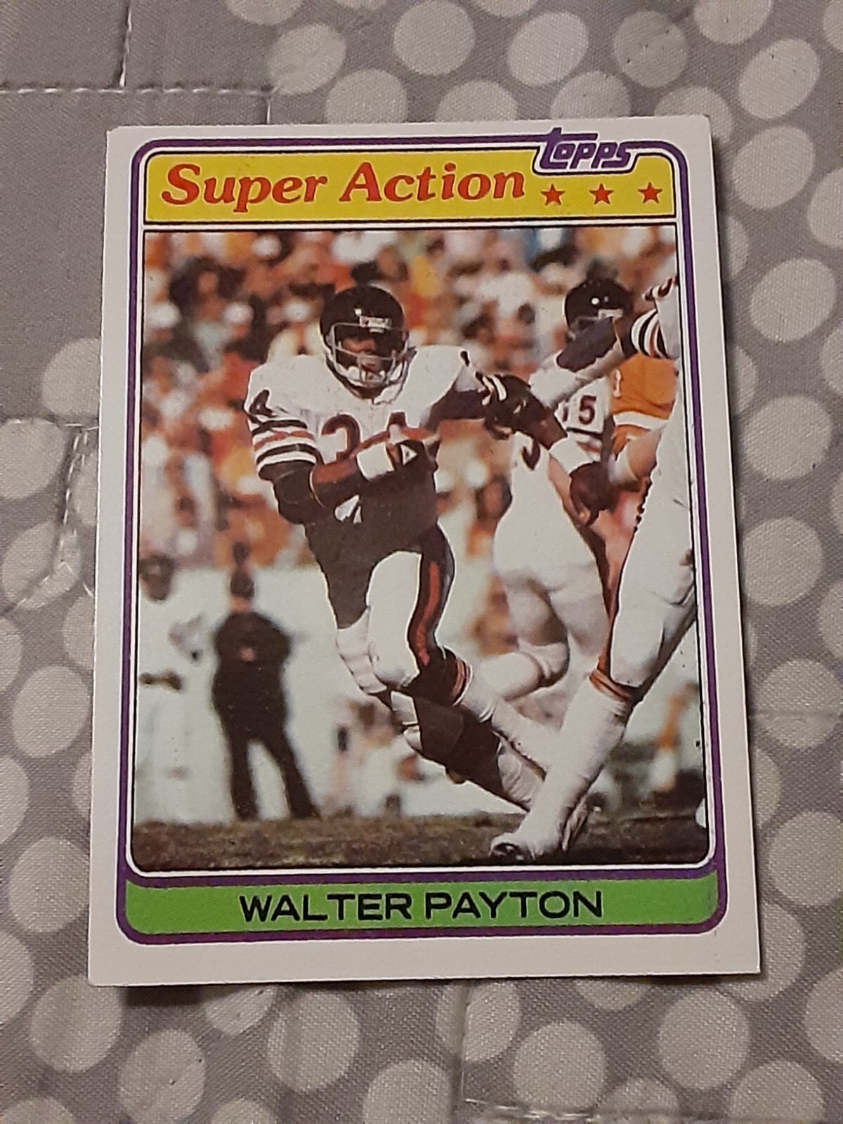 1981 Topps - #202 Walter Payton