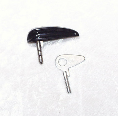 BMW - R68/2 - ZÜNDSCHLÜSSEL SCHWARZ + RESERVESCHLÜSSEL METALL