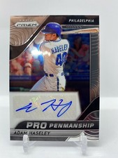 2020 Prizm Pro Penmanship auto Adam Haseley