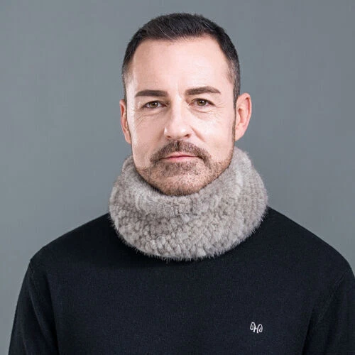 Bufandas de piel Handmade para hombres