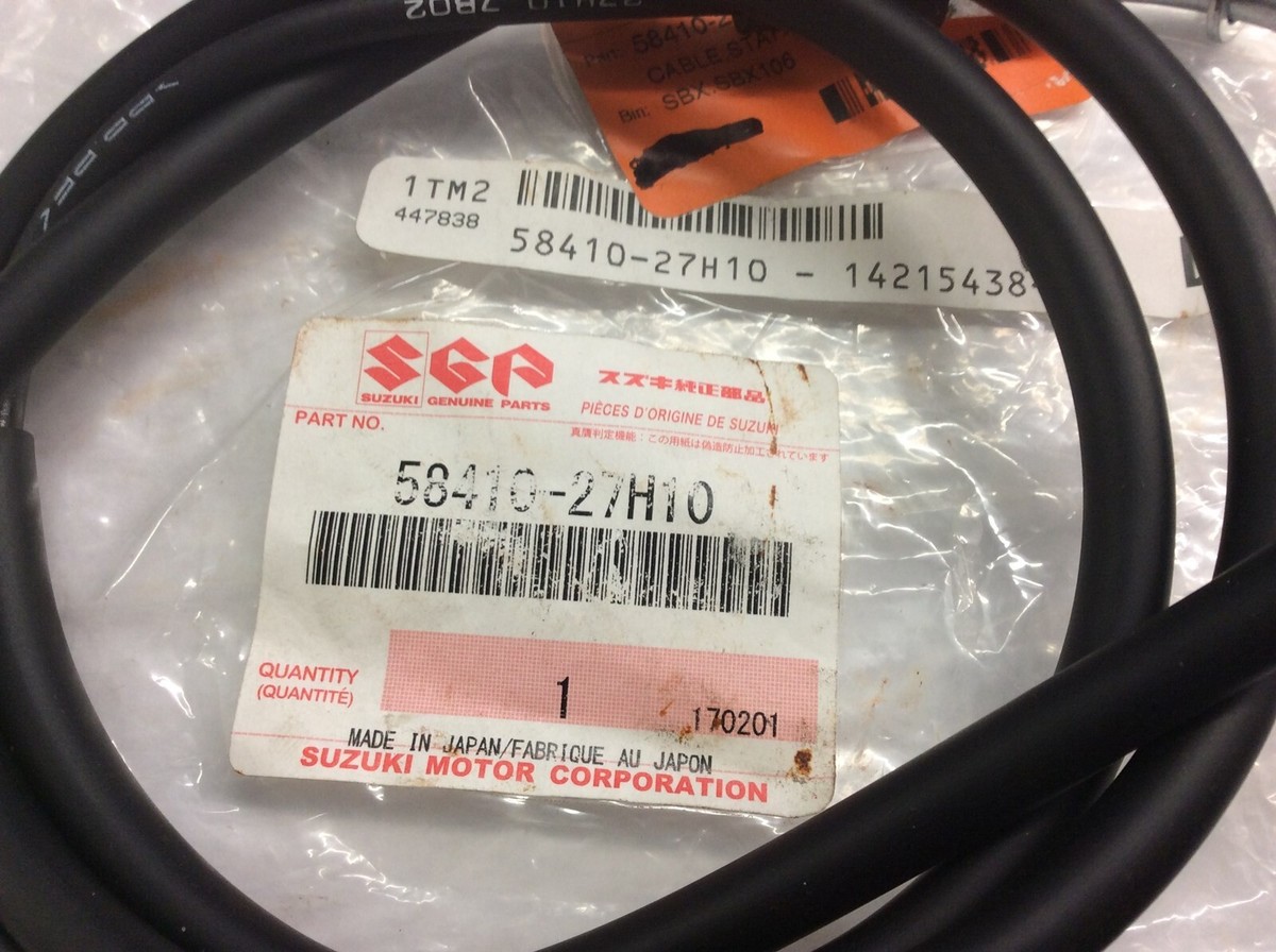 Suzuki Cable Starter 58410-27H10 New OEM 2010-2022 LT-400F | eBay