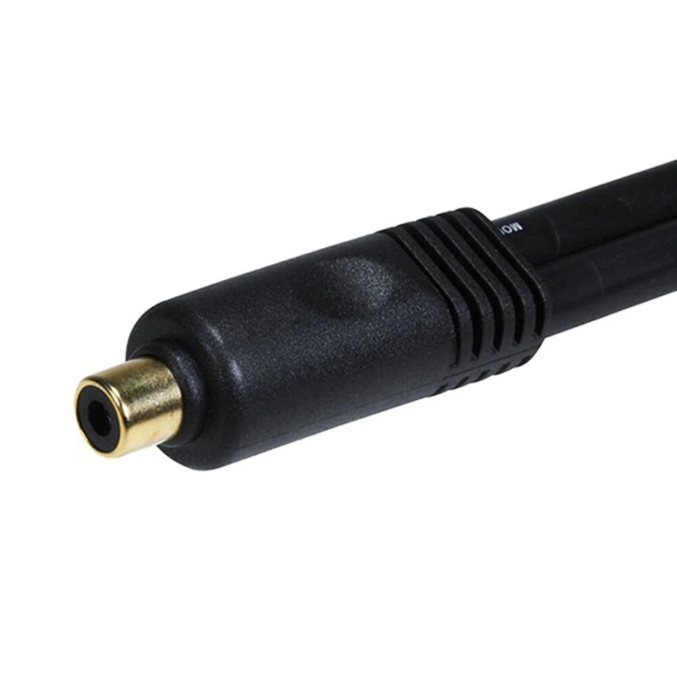 3x 6" RCA Female Jack to 2x RCA Male Plug Digital Coaxial Splitter Adapter Cable - Image 3 of 4