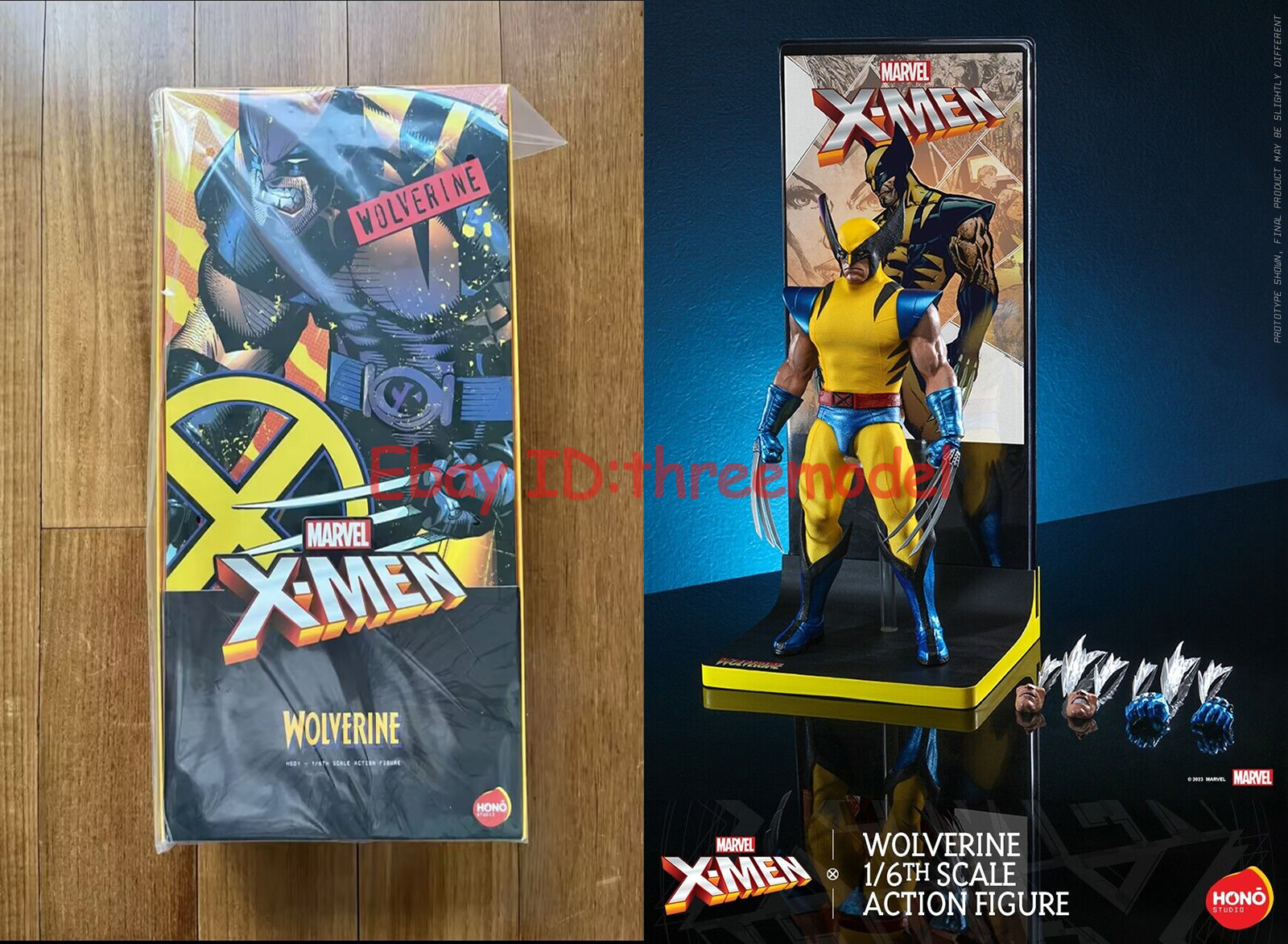 Hot Toys Hono Studio HS01 1/6 Marvel Comics X-Men Wolverine Figure In Stock
