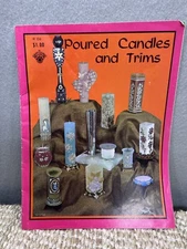 Vintage 1965 Candle Making Booklet Poured Candles & Trims Craft Course DIY Gift