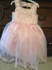 Flower Girl Dress Kids Communion Wedding Formal Party Gown Size 2