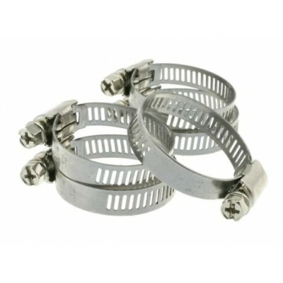 Fascette A P Con Gomma 10 Fascette Stringitubo In Acciaio Inox Da 18 Mm