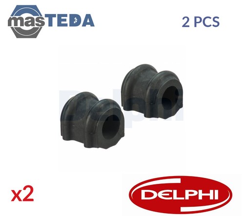 TD1676W ANTI-ROLL BAR STABILISER BUSH KIT DELPHI 2PCS FOR HYUNDAI GENESIS 3.8 V6 - Picture 1 of 5