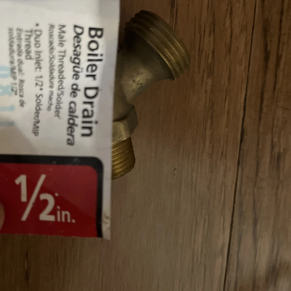 AMERICAN VALVE M75CSA 1/2" Brass Boiler Drain Male Threaded ANSI/NSF 61-9 - Image 2 of 3