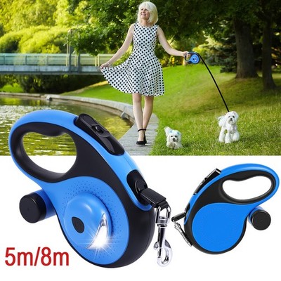 Flexileine Hundeleine Automatische Hundeleine 5m/8m bis 50kg Rollleine Gurtleine