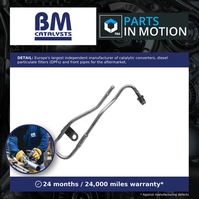 DPF Pressure Sensor Pipe fits NISSAN QASHQAI J10 2.0D Before DPF 2007 M9R Hose