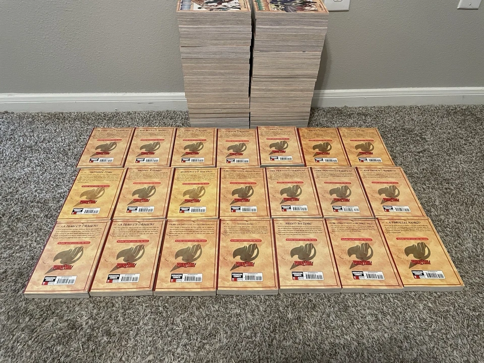 Fairy Tail Complete Manga Series Volumes 1-63 - ENGLISH - Hiro Mashima - Image 4 of 4