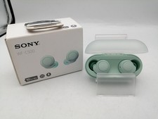 Sony WF-C500 Wireless Earbuds Green Truly Wireless IPX4 Used