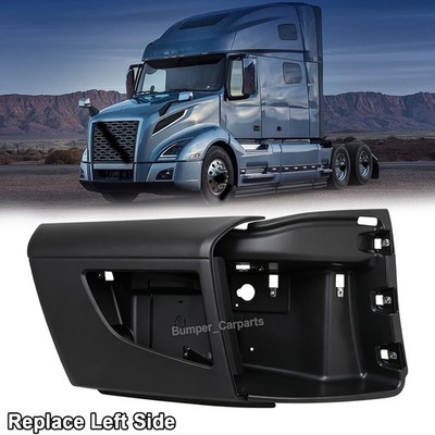 For 2018-2024 Volvo VNL New Corner Bumper Wth Fog Light Hole, Driver Side (LH)