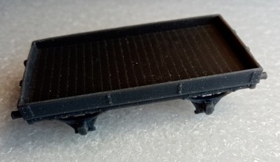 Scratch Build Aid 3-D Printed OO Gauge 1 Plank Wagon LNWR Diagram D1 .c.1870's.