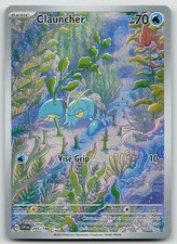 Pokemon Clauncher 205/198 Scarlet & Violet Illustration Rare Holo NM