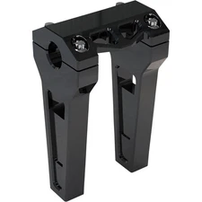 LA Choppers 6" Black Anodized Straight Risers w/ 1" Clamping LA-7470-06B