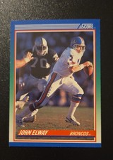 1990 Score - John Elway #25