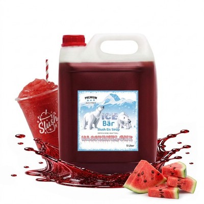 Ice Bär Slush Sirup mit Wassermelonen Geschmack 5L 1:5 AZO & glyzerinfrei