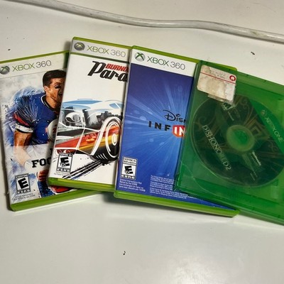 Microsoft Xbox 360 & Xbox One Game Bundle Burnout Disney Dishonored NCAA 10
