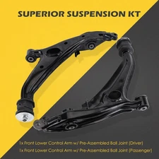 For 1996-00 Honda Civic Acura EL Front Lower Stamped Steel Control Arms Assembly