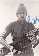 Holger WICK - DDR, Gold Jun.-WM 1982 Biathlon, DDR-Karte, 1983, Original!