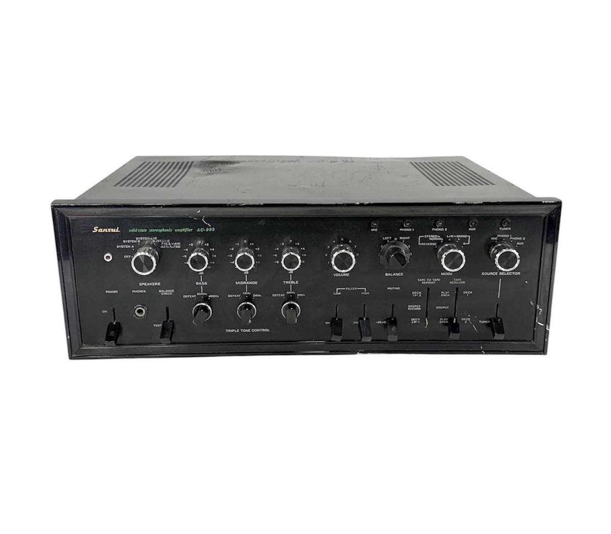 SANSUI  AU-999  プリメインアンプ Vintage 1970s Sansui AU-999 Solid State Integrated Stereo